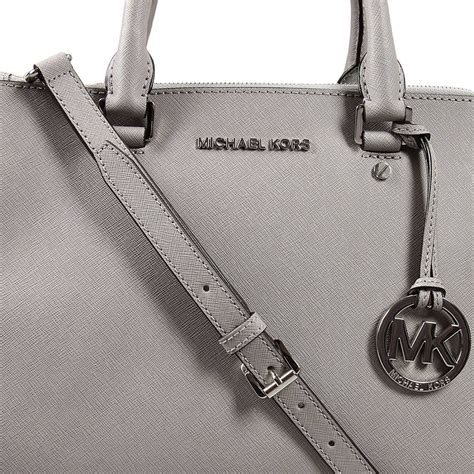 grey michael kors handbags|michael kors wallet women grey.